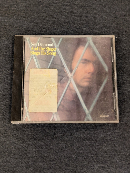Neil Diamond And The Singer Sings His Song CD MCA Records MCAD-1607