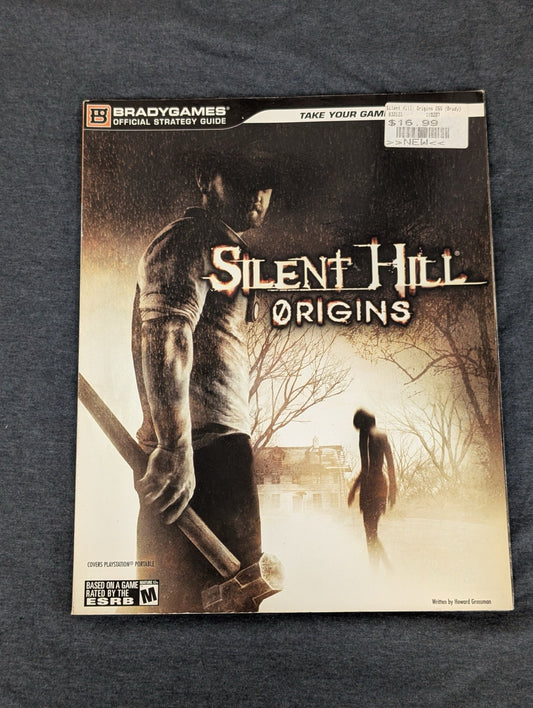 Silent Hill Origins Official Strategy Guide - BradyGames - PSP Horror Rare