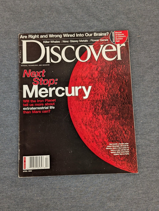 Discover Magazine April 2004 - Next Stop: Mercury - Science & Astronomy