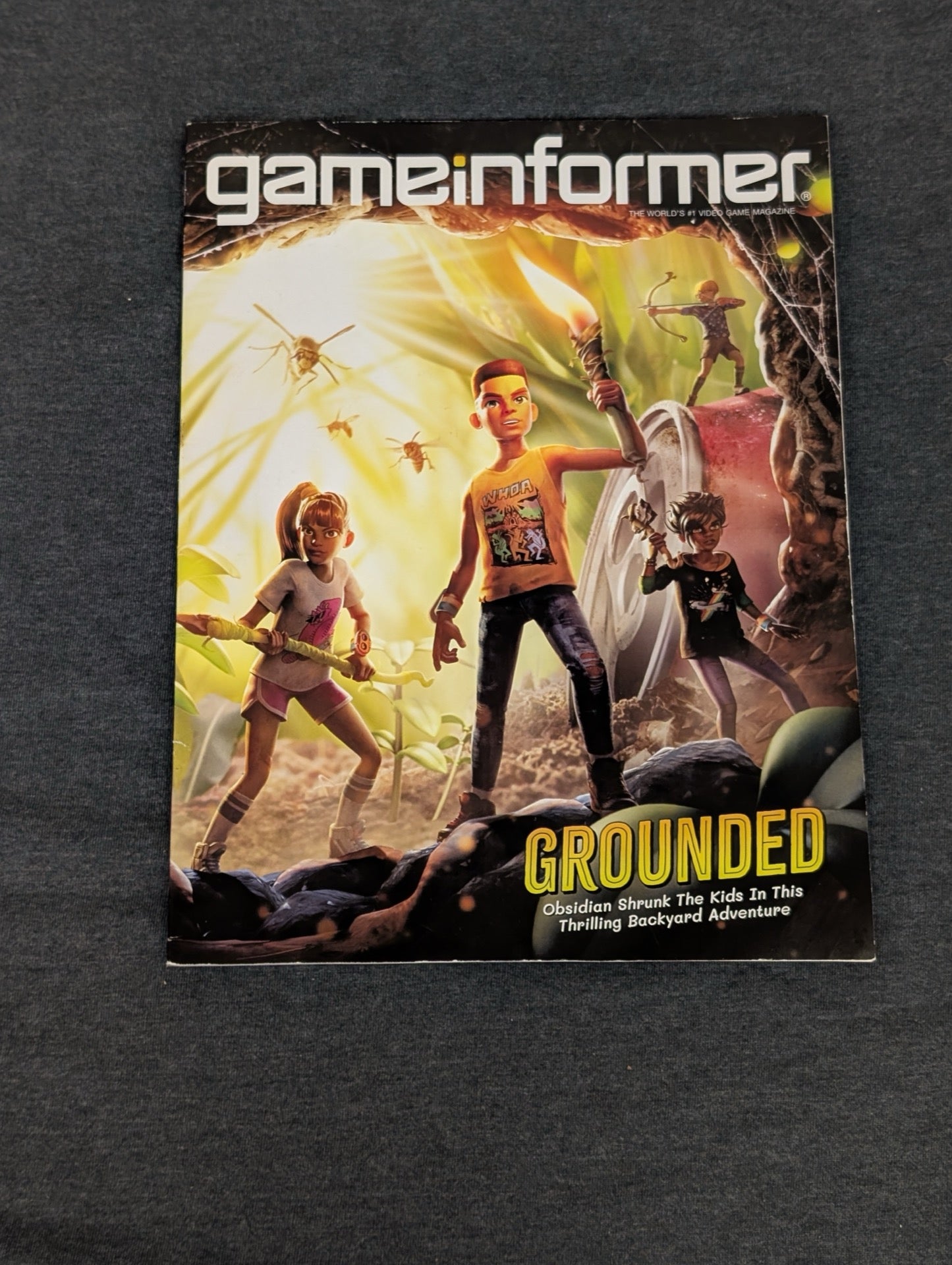 Game Informer Magazine - Grounded Cover - Obsidian Entertainment