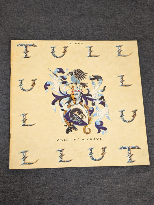 Jethro Tull Crest of a Knave Tour Program 1987 Concert Book Ian Anderson