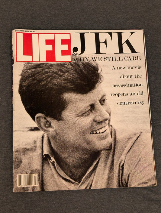 LIFE Magazine Dec 1991 JFK Why We Still Care Oliver Stone Movie Controversy