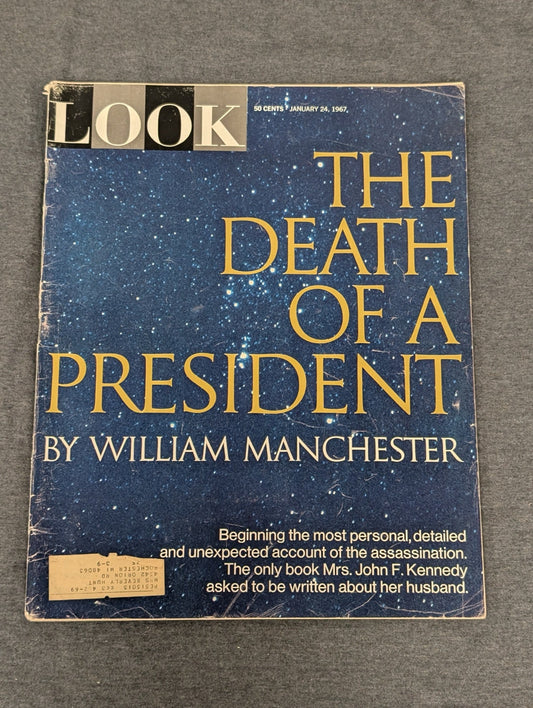 LOOK Magazine Jan 24 1967 Death of a President William Manchester Part 1 First