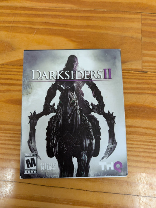 Darksiders II 2 Game Manual Insert Booklet Xbox 360 PS3 Wii U THQ