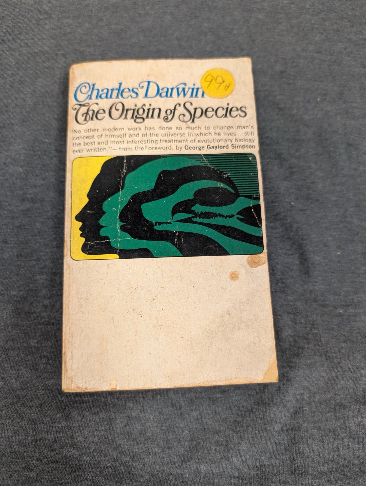 The Origin of Species by Charles Darwin - Vintage Mentor/Signet Paperback