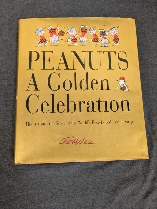 Peanuts: A Golden Celebration by Charles M. Schulz (Hardcover Coffee Table Book)