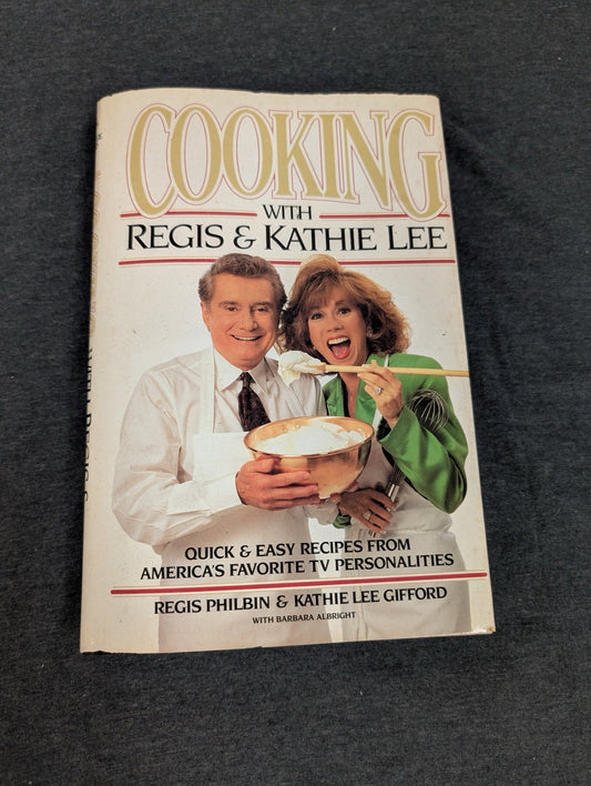 Cooking with Regis & Kathie Lee - 1990s Celebrity Cookbook Philbin Gifford