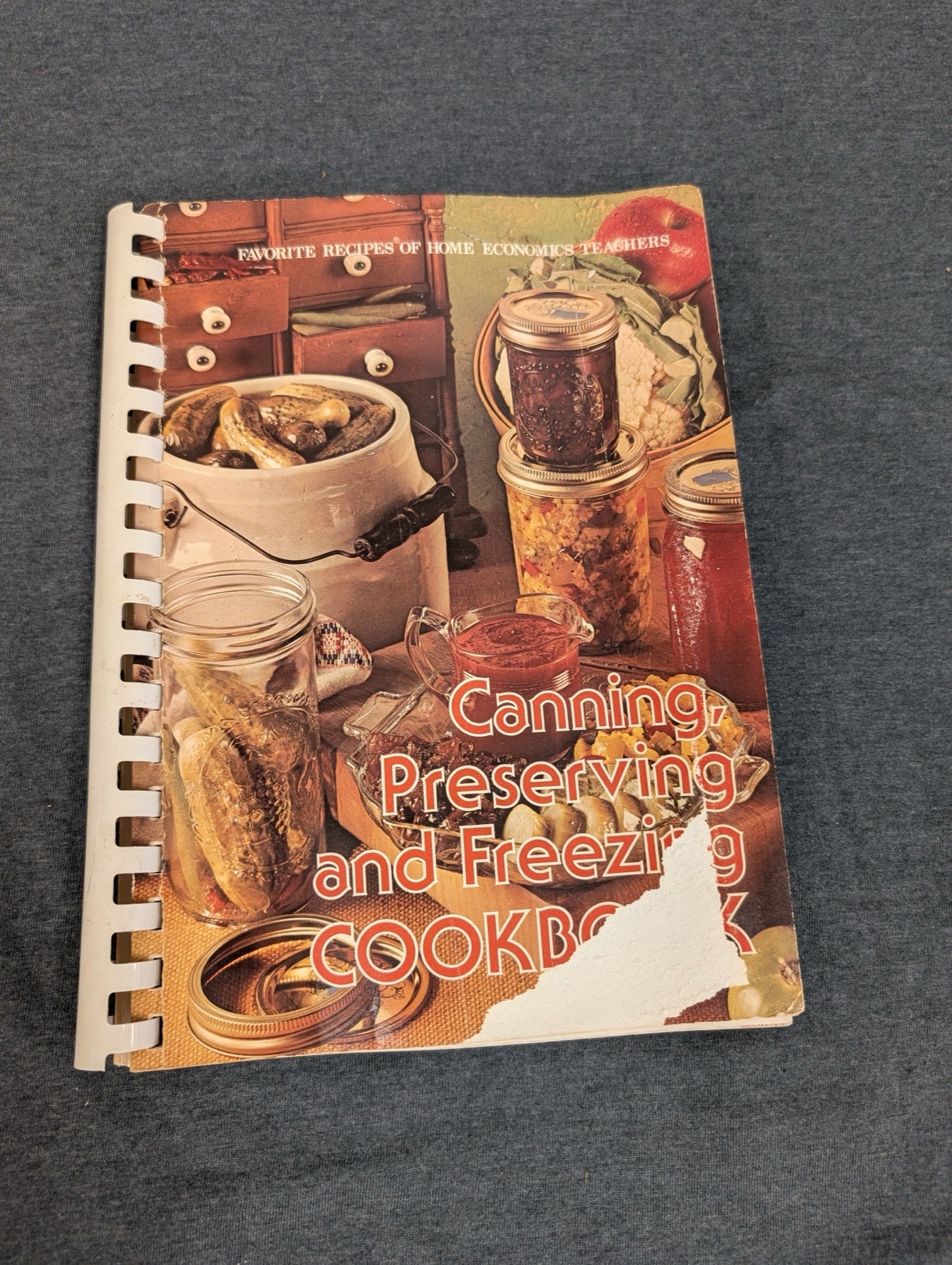 Vintage Canning Preserving and Freezing Cookbook - Home Economics Teachers