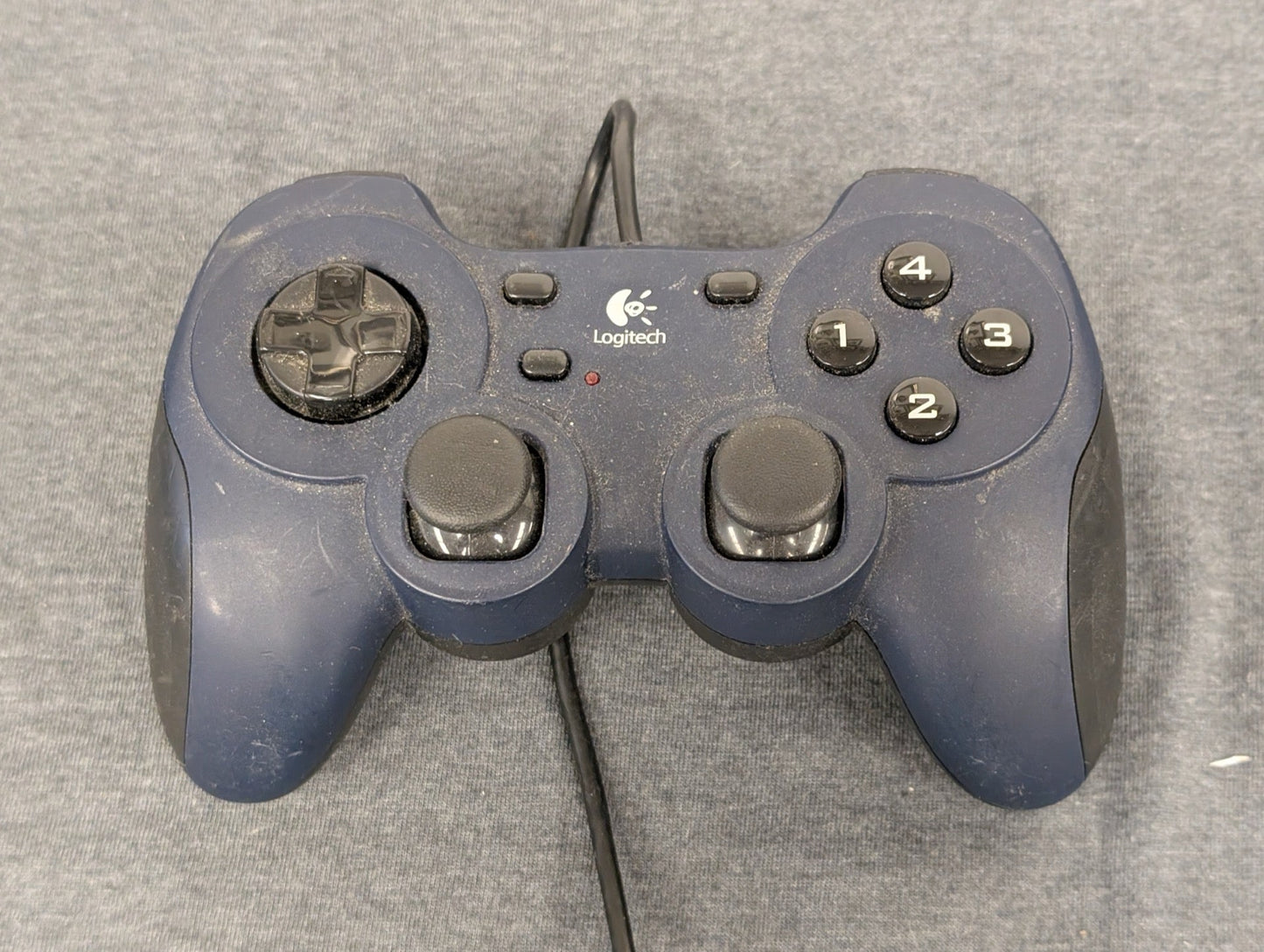Logitech Rumblepad 2 Vibration Feedback Gamepad - Blue USB Wired