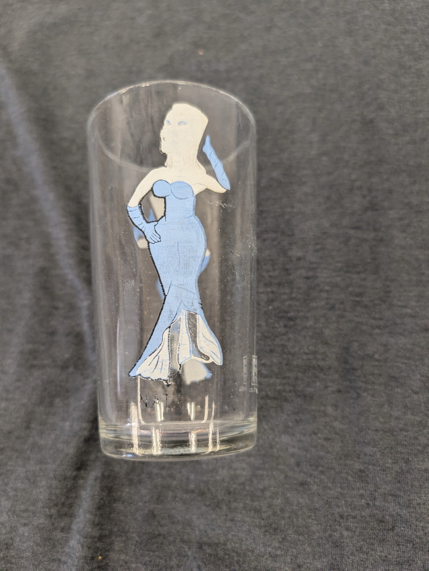 Vintage 1970s Pepsi Collector Series Natasha Fatale Glass Rocky Bullwinkle