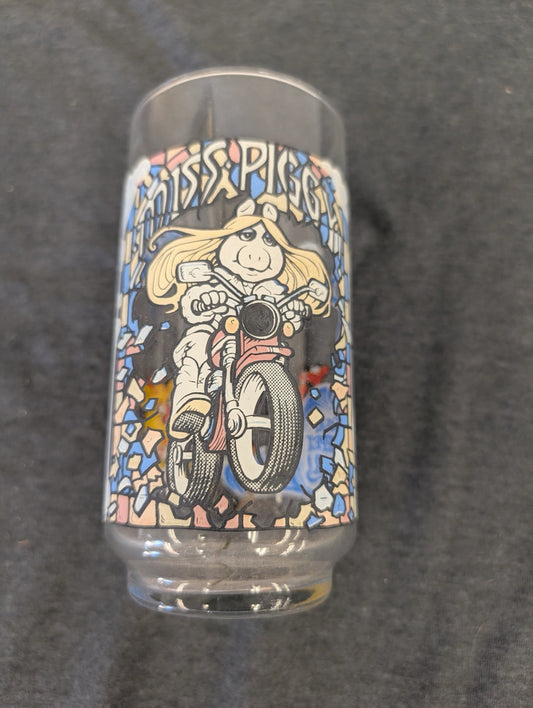 Vintage 1981 McDonald's The Great Muppet Caper Miss Piggy Glass