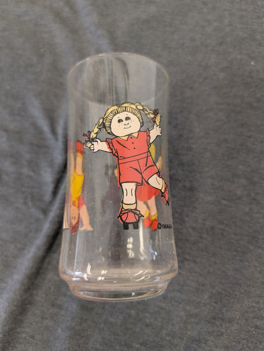 Vintage 1984 Cabbage Patch Kids Glass Girl Jumping Rope OAA