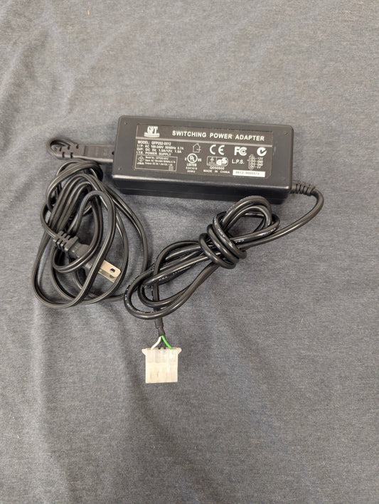 CWT Switching Power Adapter GFP252-0512 4-Pin