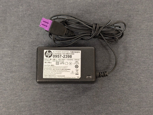 HP Printer AC Adapter 0957-2398 Purple Plug