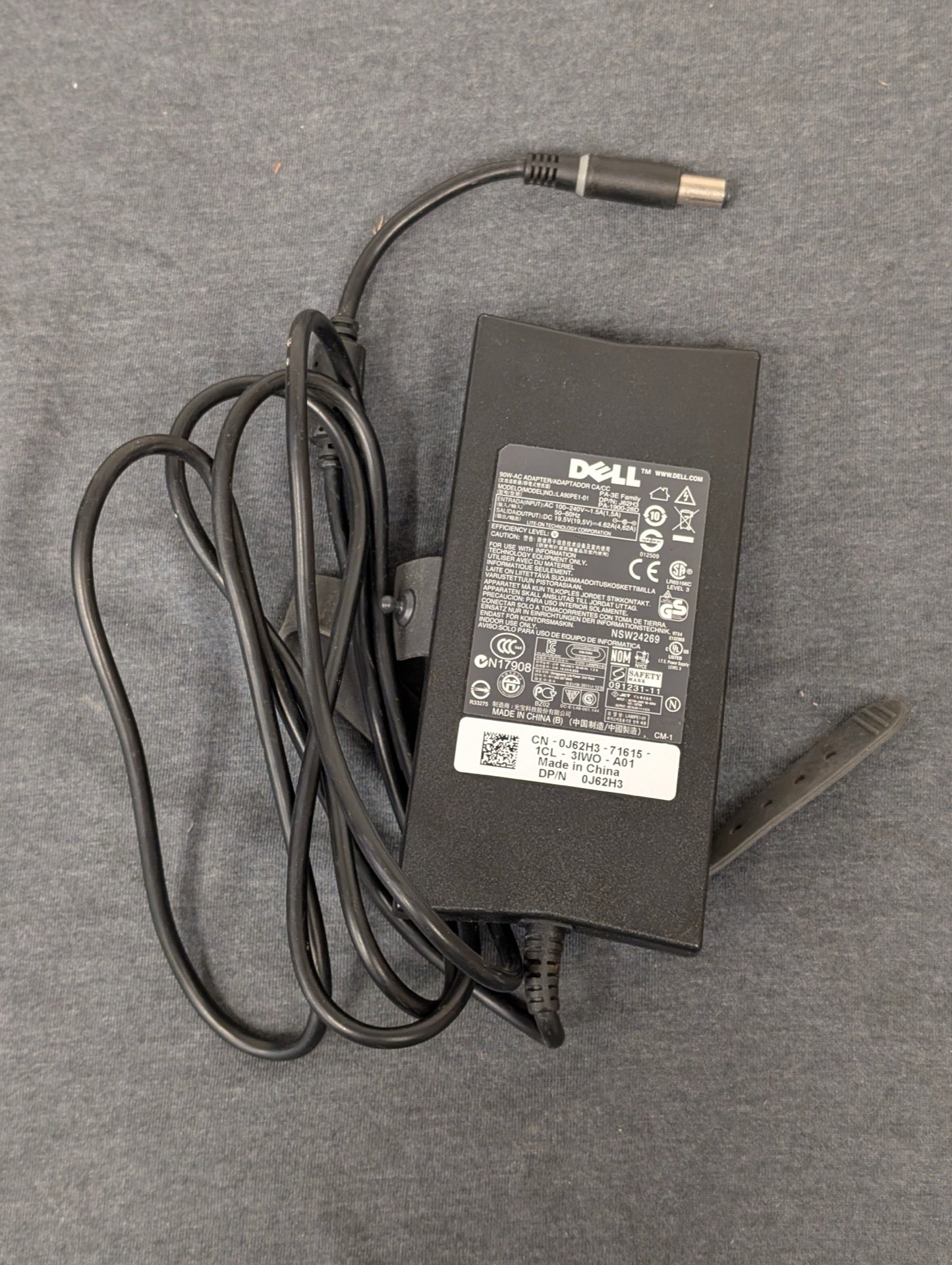 Dell 90W AC Adapter LA90PE1-01 PA-3E Charger