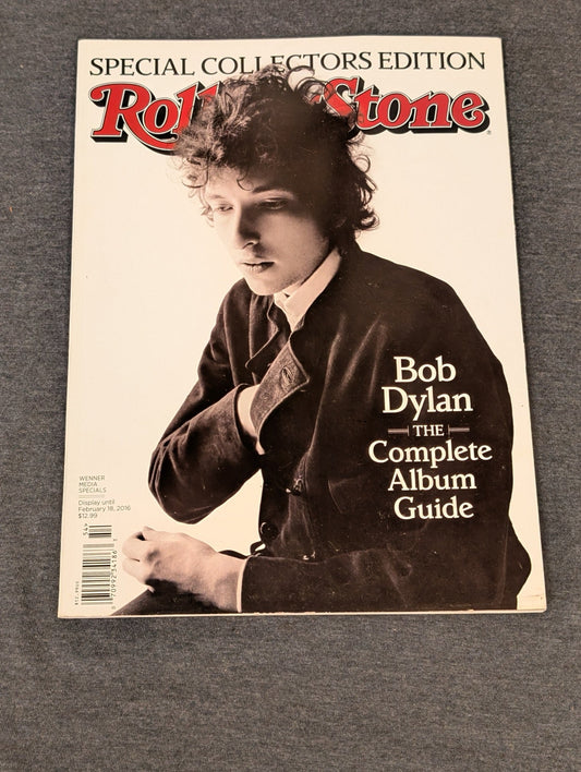 Cover of Rolling Stone Special Collectors Edition Bob Dylan The Complete Album Guide from 2016.