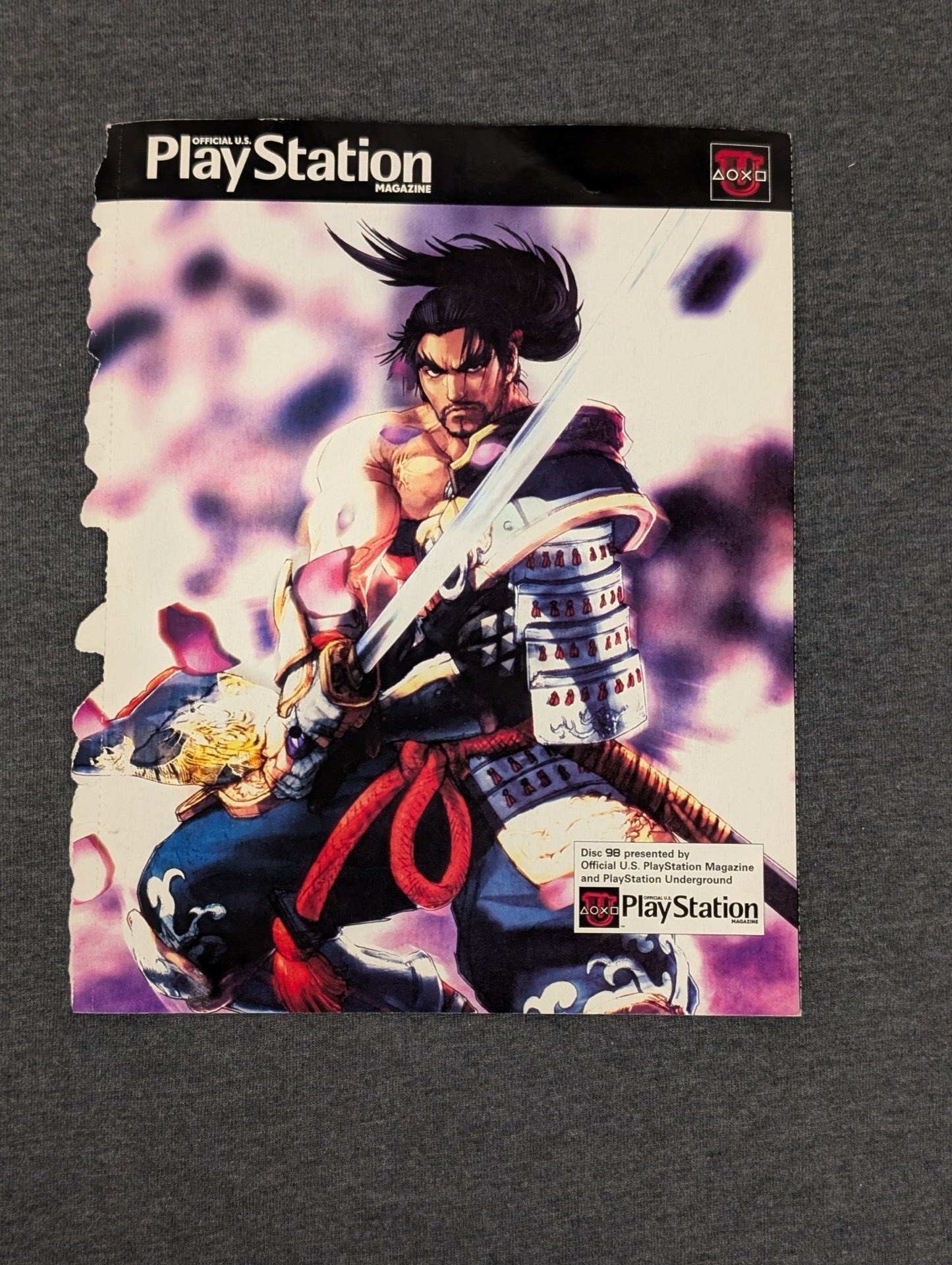 Onimusha Samanosuke vintage PlayStation Magazine advertisement