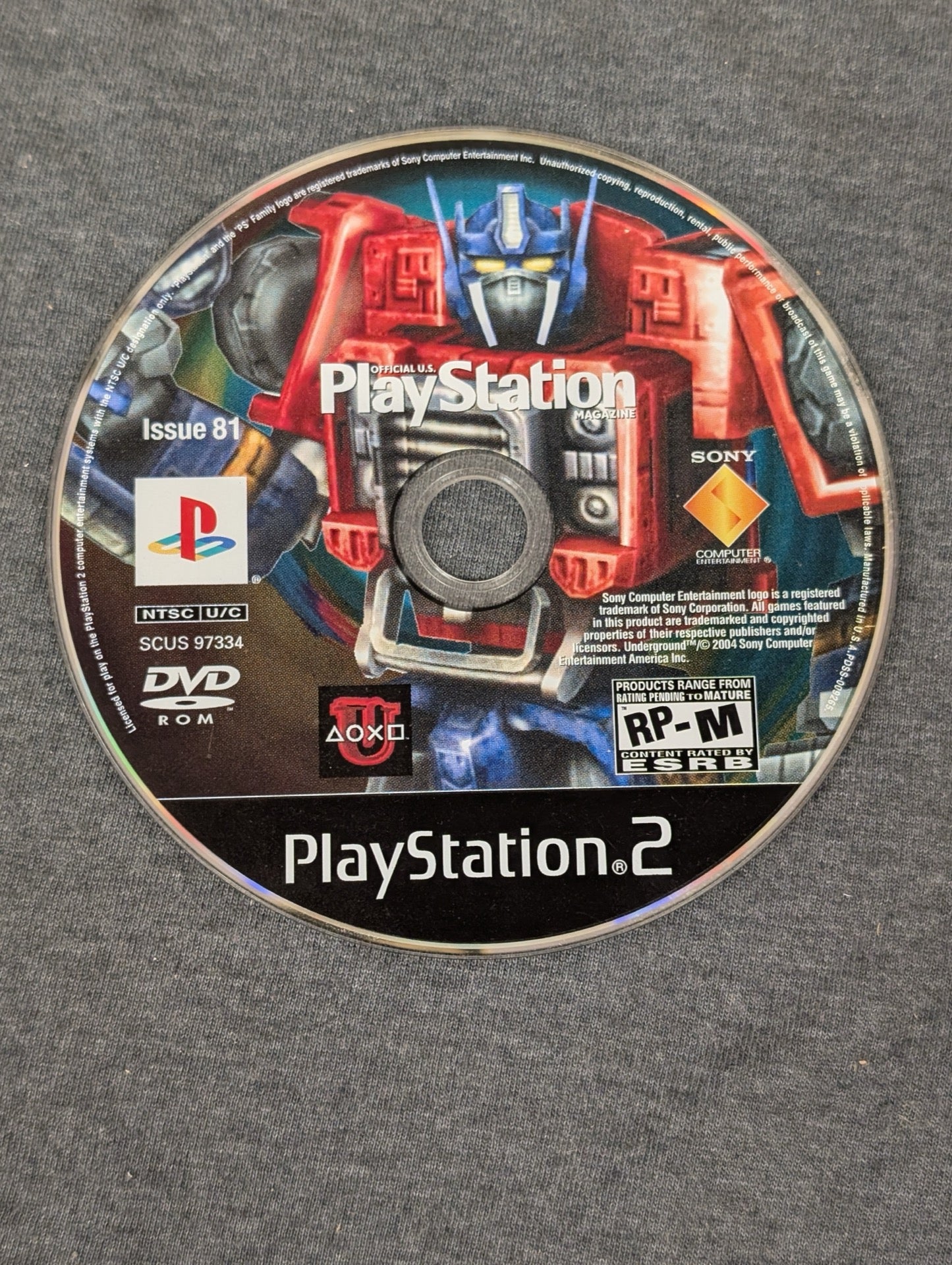 Official U.S. PlayStation Magazine Issue 81 PS2 Demo Disc