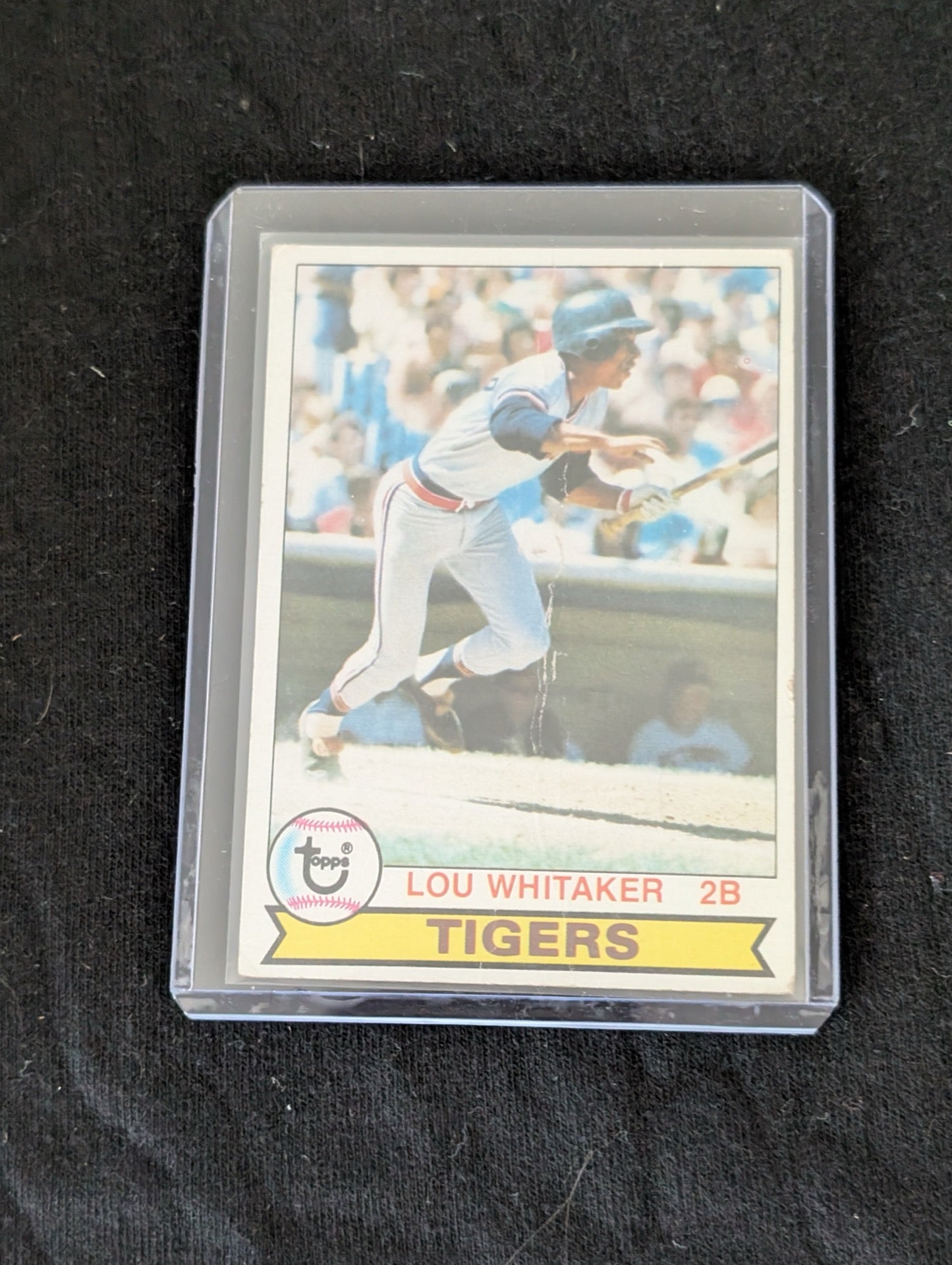 1982 Topps Lou Whitaker Detroit Tigers baseball card