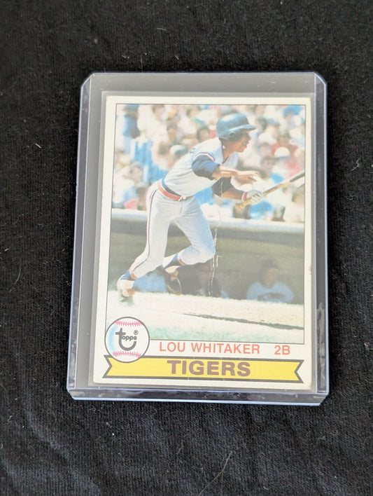 1982 Topps Lou Whitaker Detroit Tigers baseball card