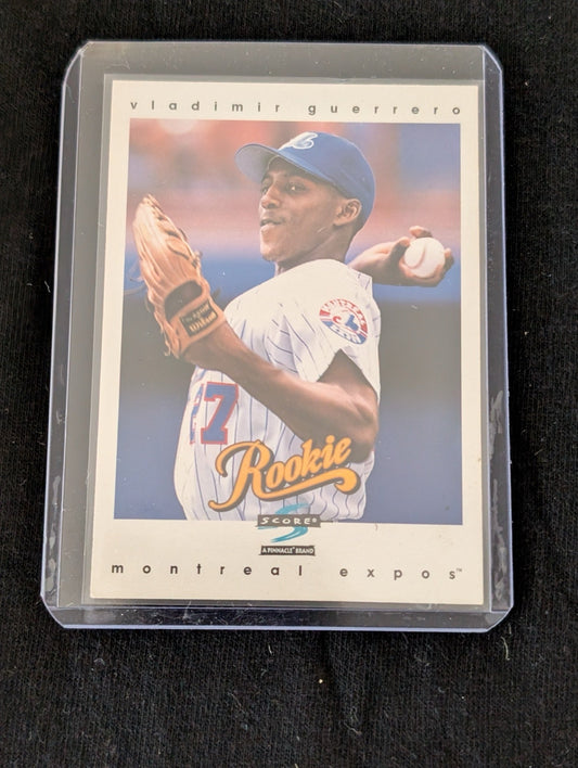 1997 Score Vladimir Guerrero Montreal Expos Rookie Baseball Card