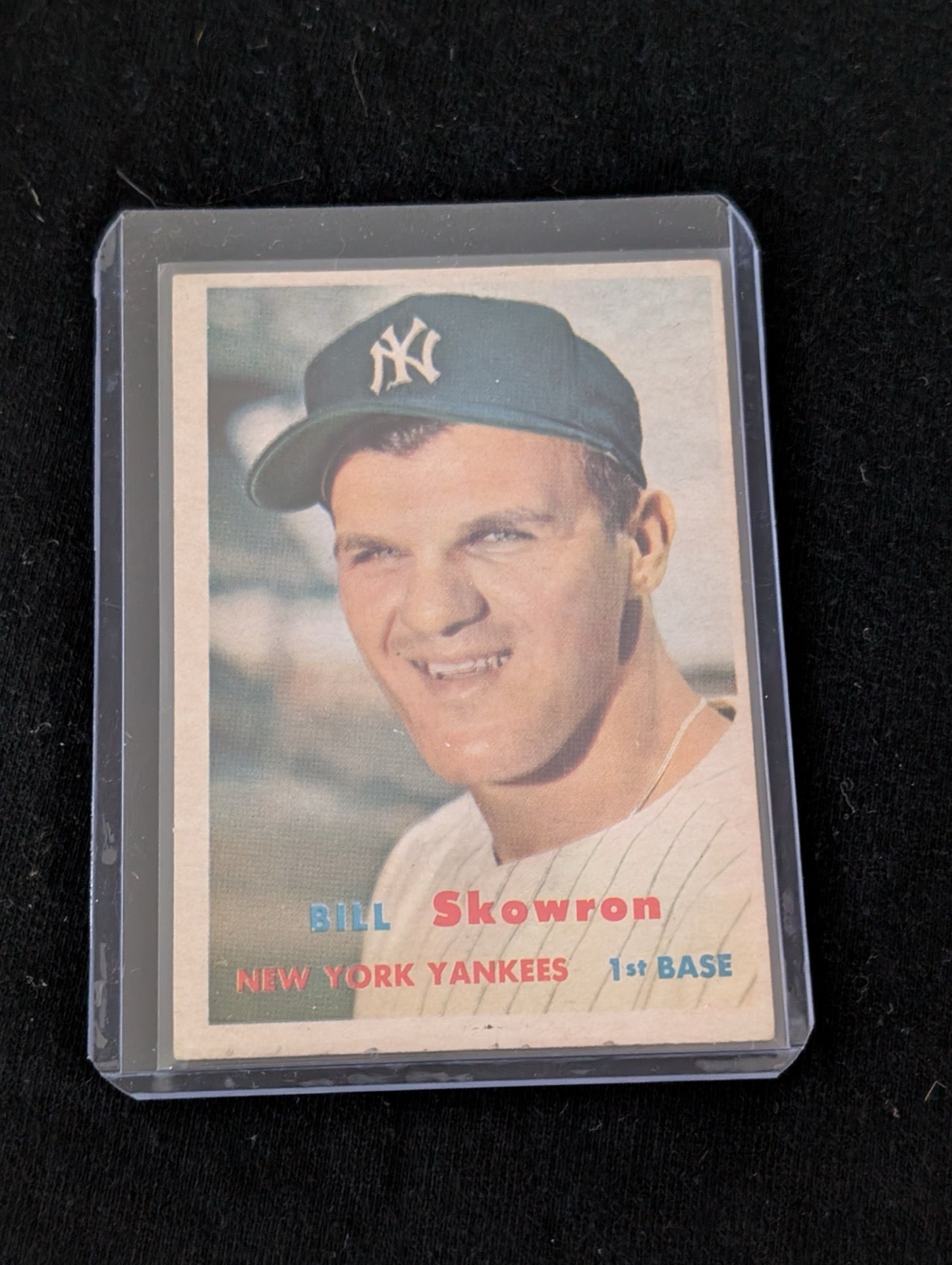 1954 Bowman Bill Skowron New York Yankees rookie baseball card
