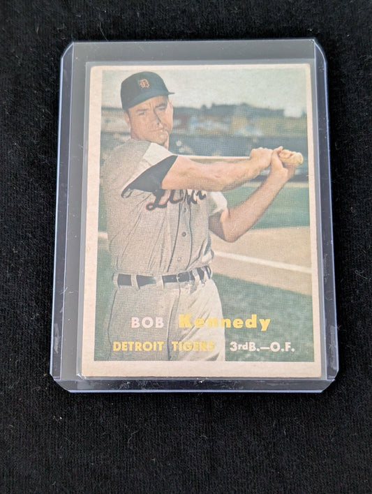 1954 Bowman Bob Kennedy Detroit Tigers baseball card