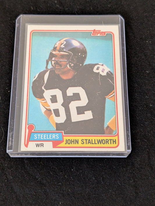 1979 Topps John Stallworth Pittsburgh Steelers football card