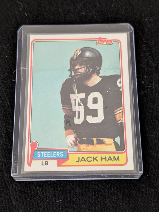 1980 Topps Jack Ham Pittsburgh Steelers card