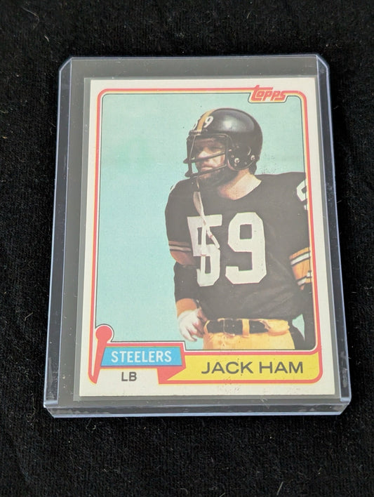 1980 Topps Jack Ham Pittsburgh Steelers football card