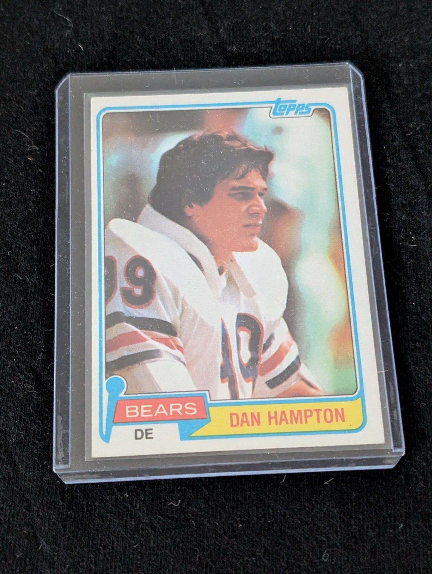 Dan Hampton 1980 Topps Chicago Bears Rookie Card