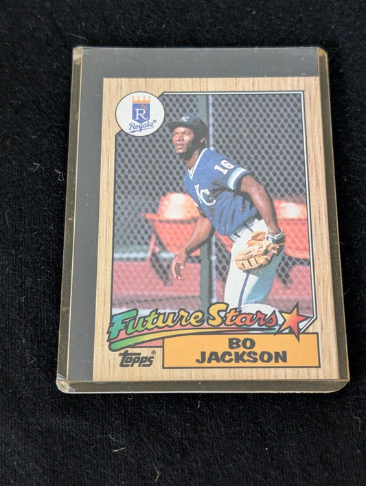 1987 Topps Bo Jackson #170 Future Stars Rookie Card Kansas City Royals.