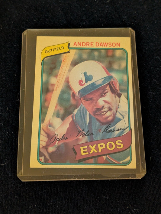 1978 Topps Andre Dawson #72 Montreal Expos vintage baseball card.