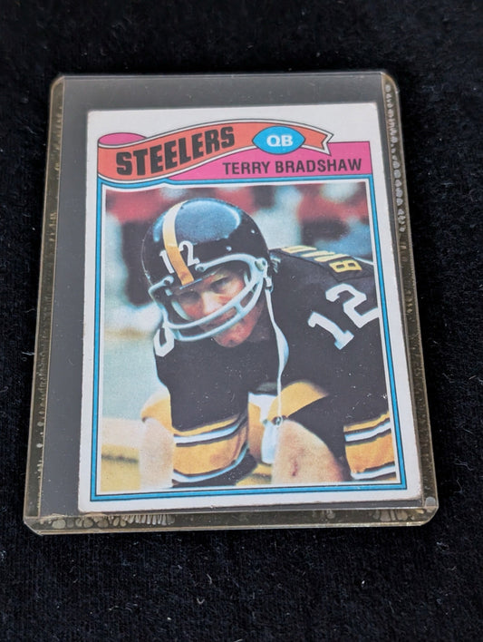 1979 Topps Terry Bradshaw Pittsburgh Steelers vintage football card