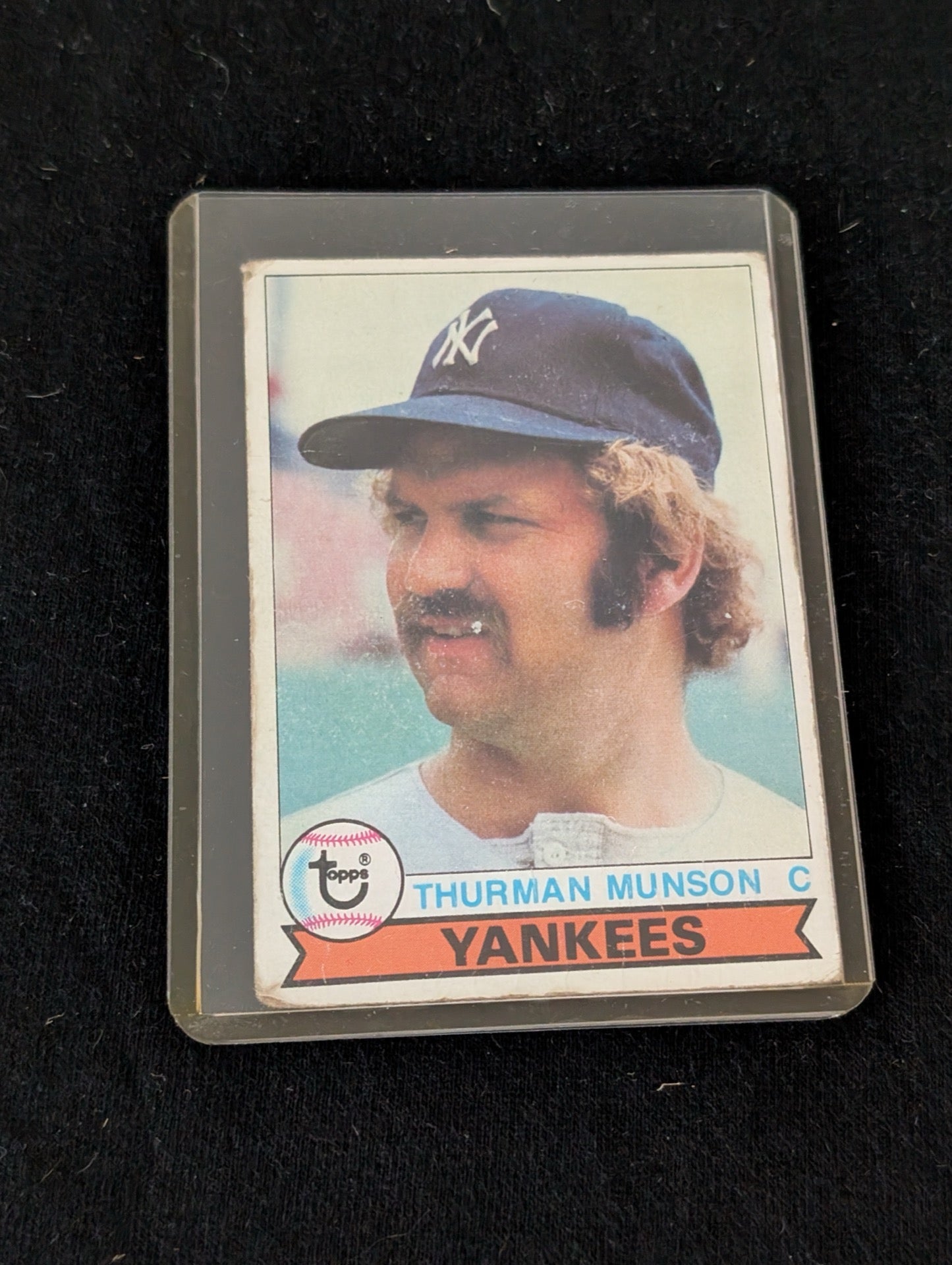 1979 Topps Thurman Munson New York Yankees vintage baseball card