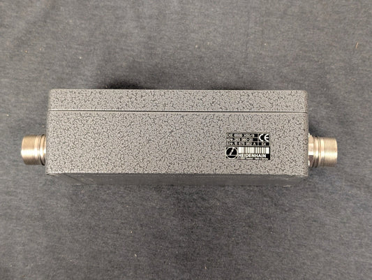 Grey Heidenhain EXE 650B interpolation box with connectors on ends