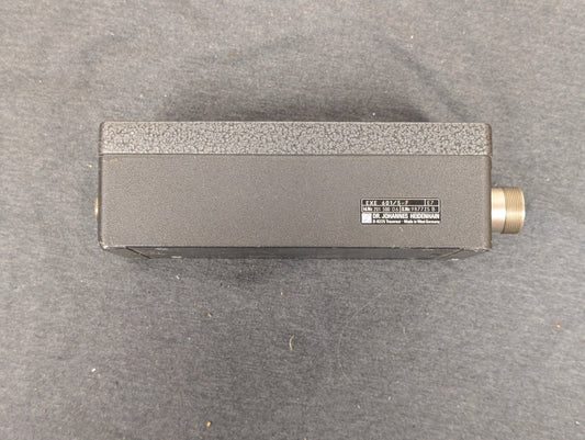 Heidenhain EXE 601/5-F black interface box showing label