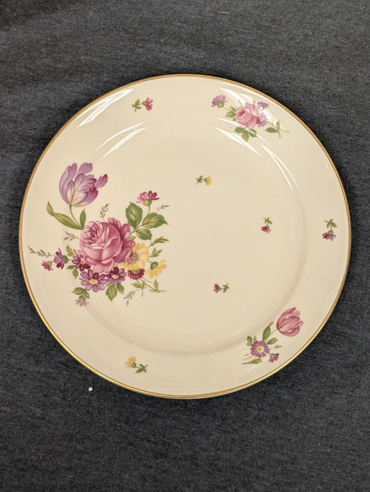 Elegant vintage Rosenthal china plate with floral pattern