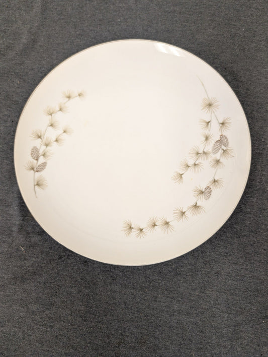 Vintage Mikasa Sequoia Salad Plate with Pinecone Pattern