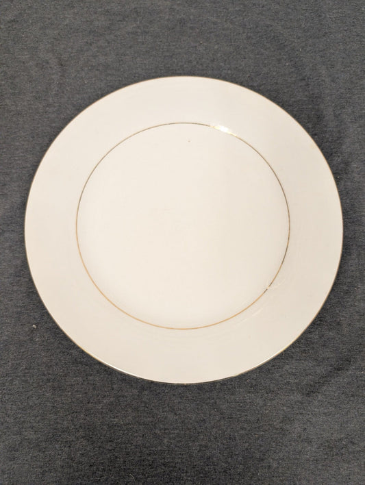 Elegant white Sakura Classic Gold dish from 1996.