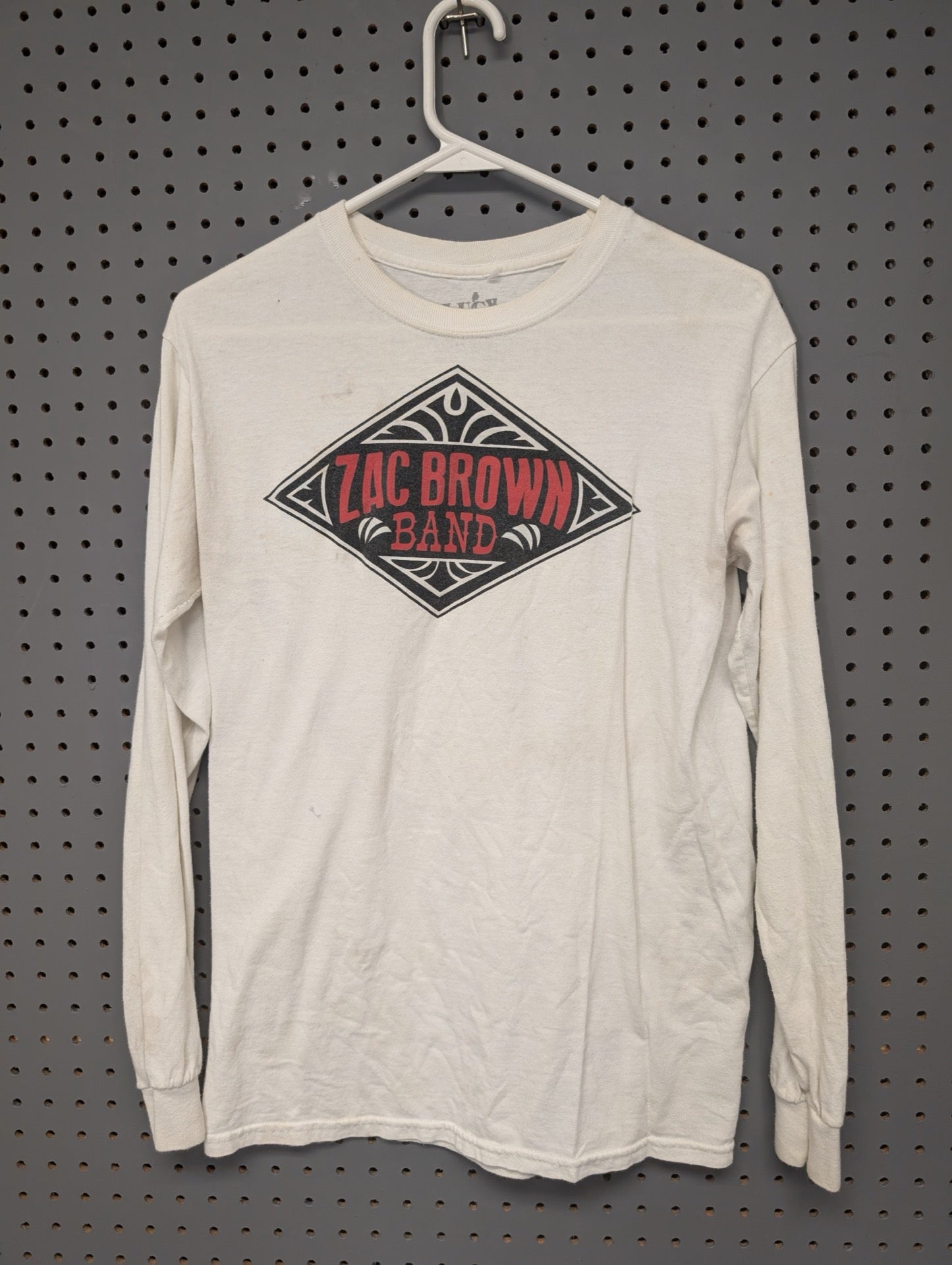 Front of Zac Brown Band long sleeve tee