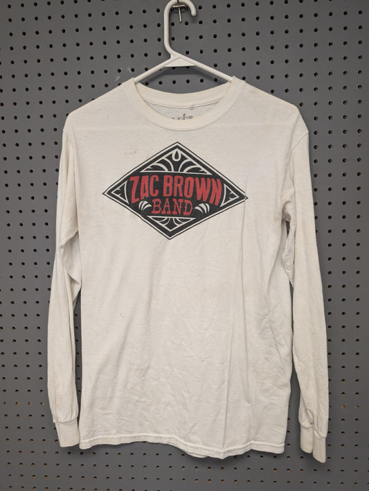 Front of Zac Brown Band long sleeve tee