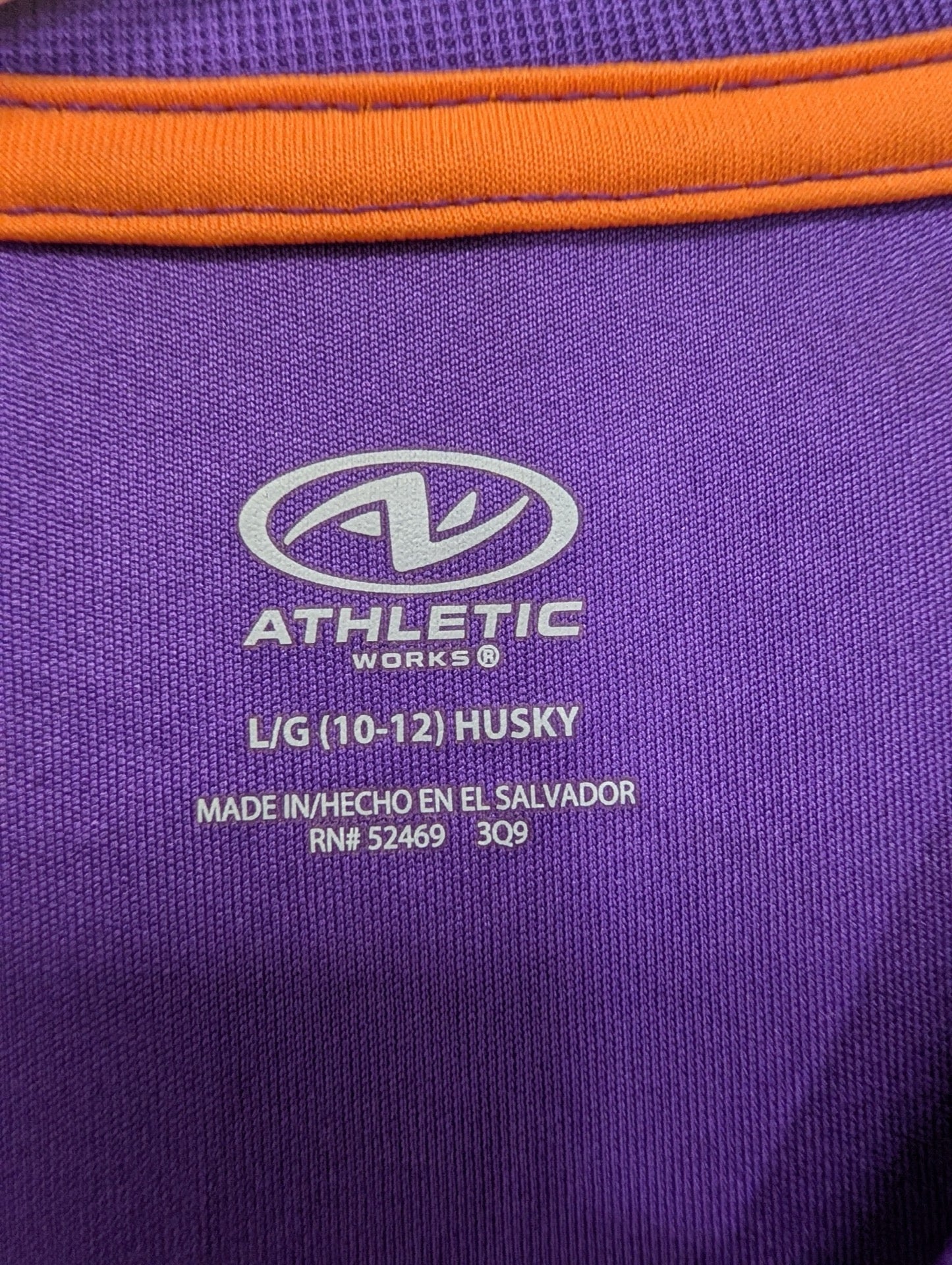 Tag of Athletic Works boys size L Husky shirt