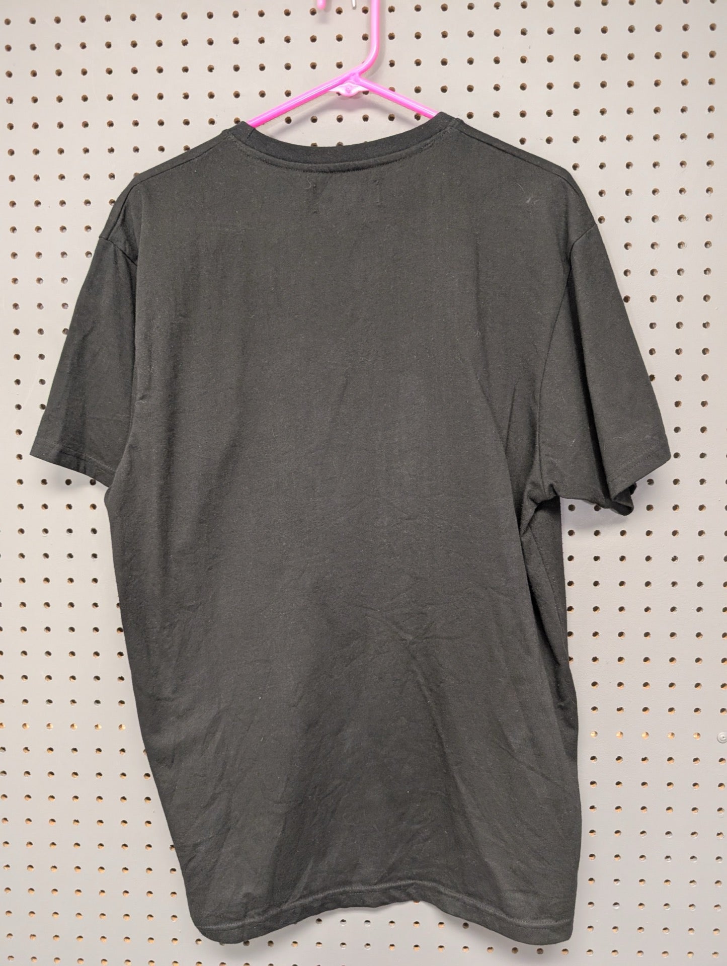 Back of black Reason t-shirt