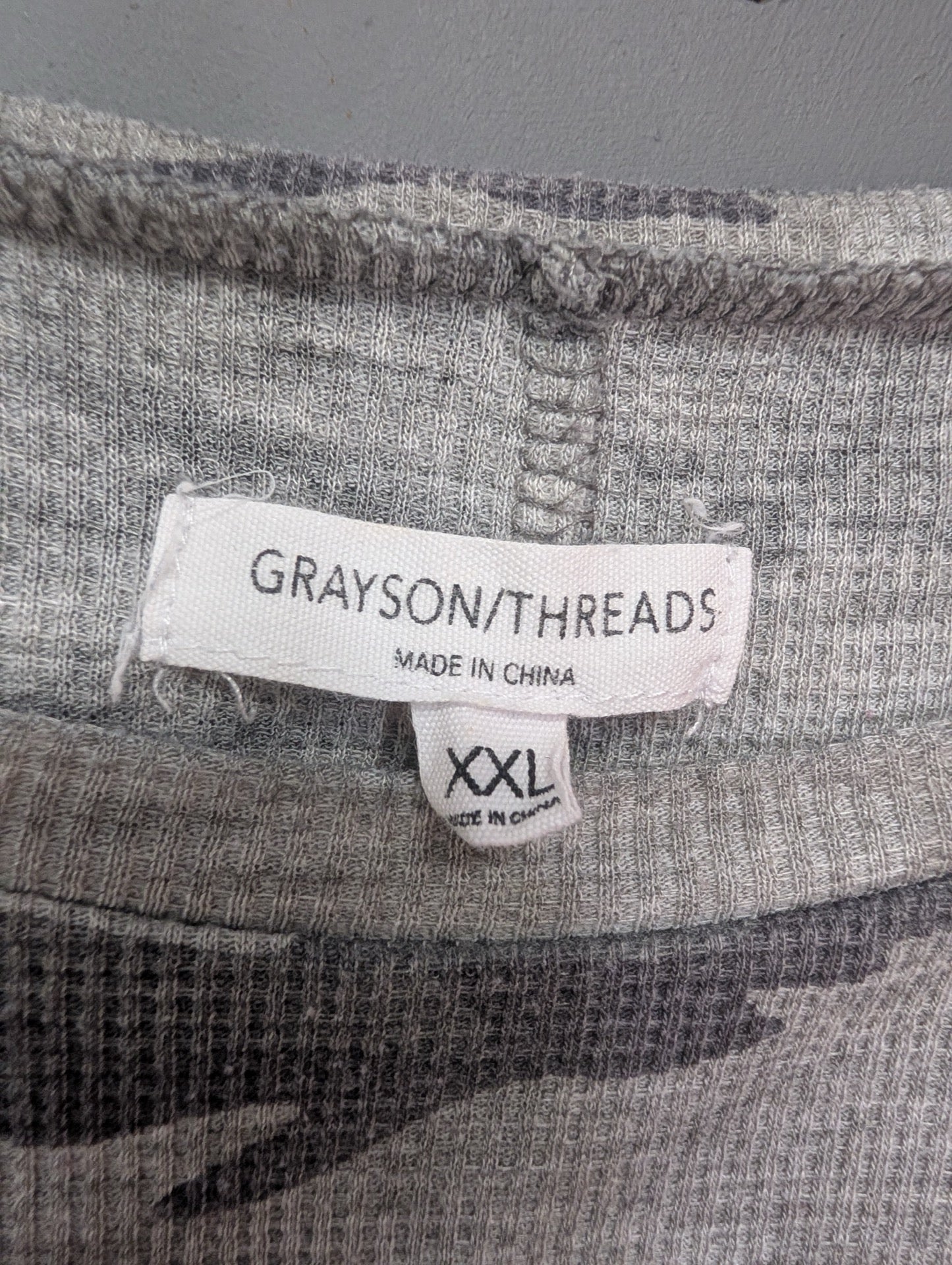 Grayson/Threads size XXL collar tag