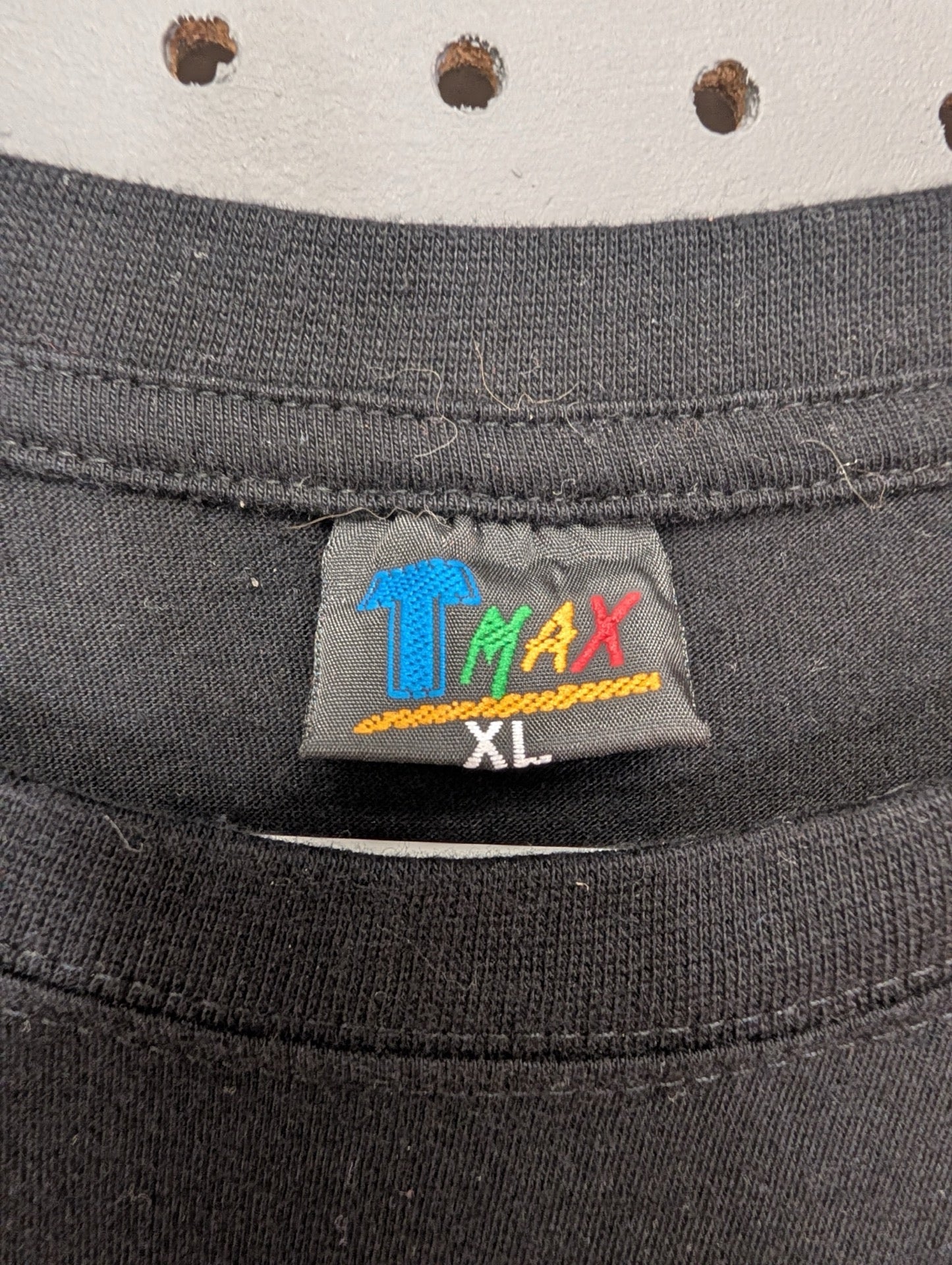 TMax XL brand tag