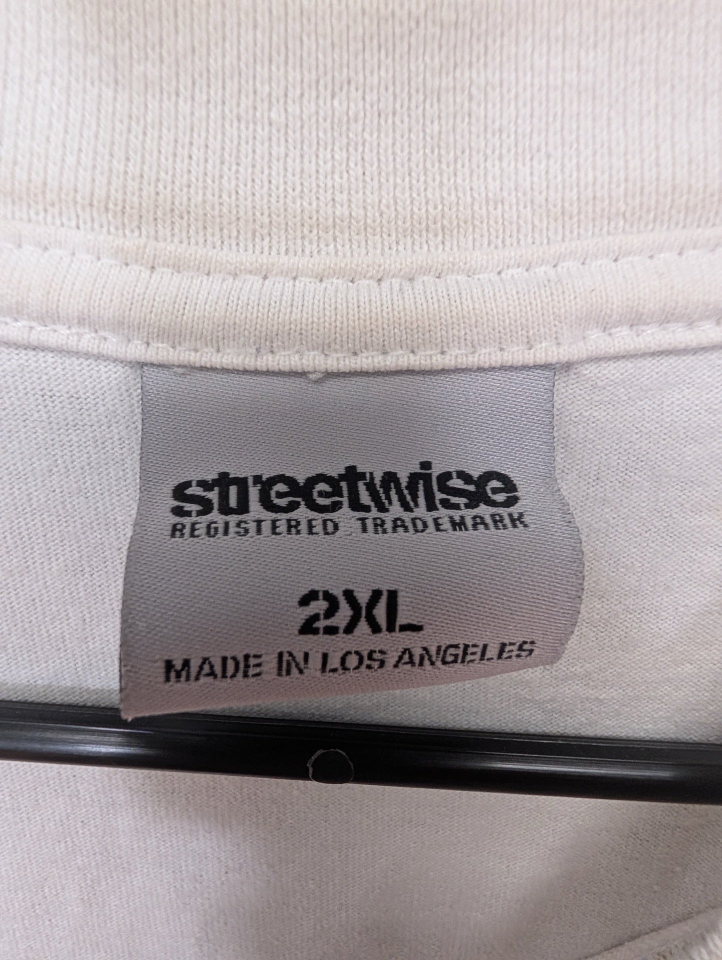 Streetwise Registered Trademark 2XL tag