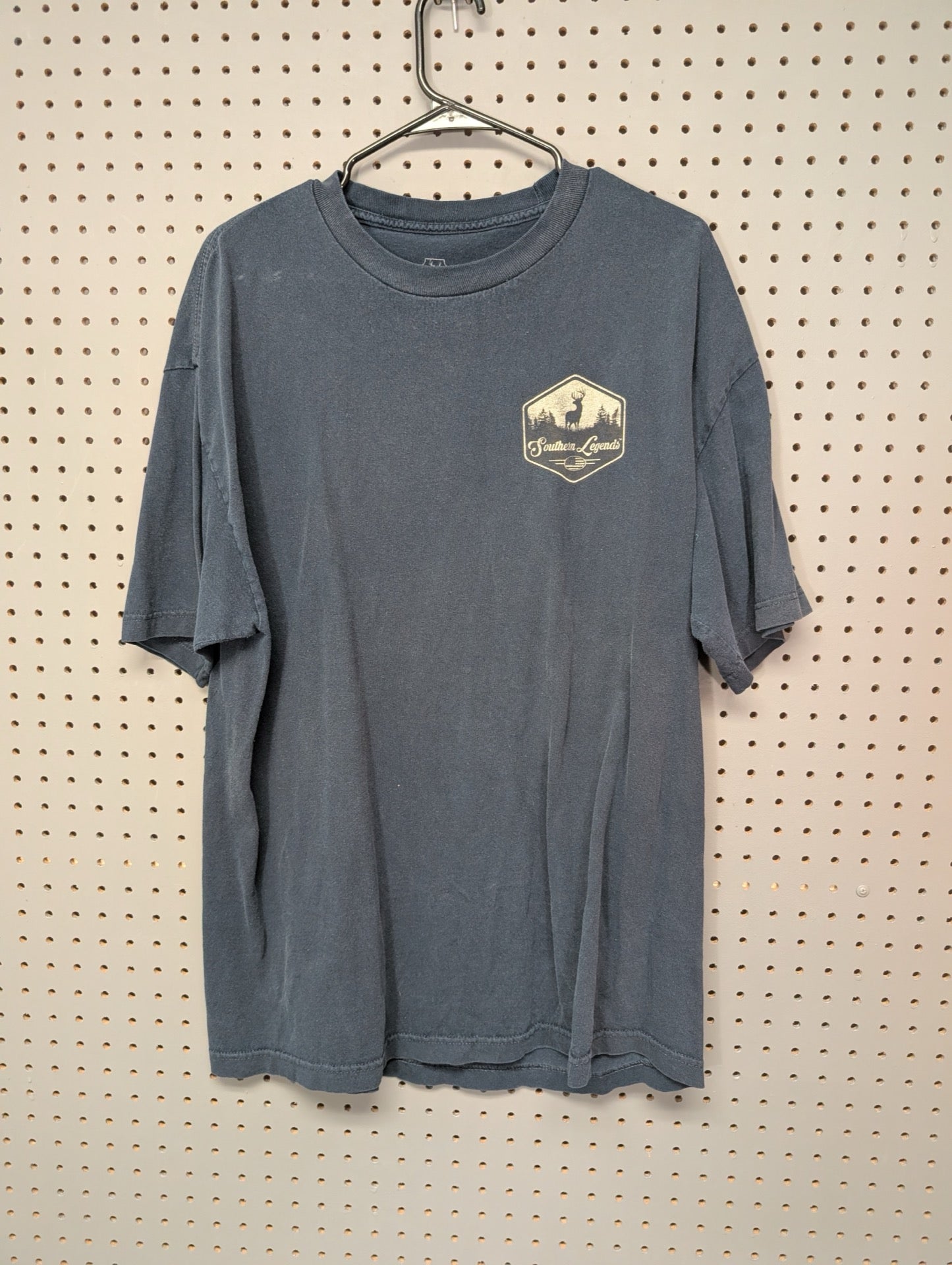 Front of navy Southern Legends t-shirt