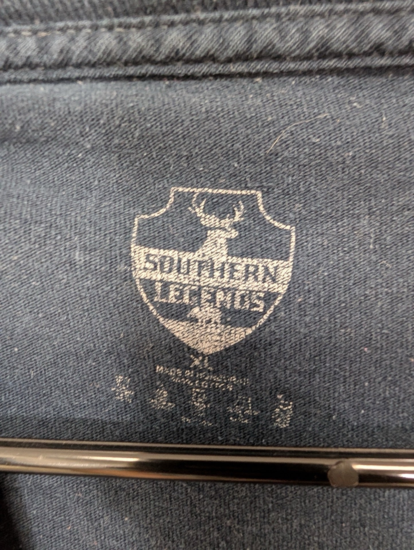 Printed collar tag for Southern Legends size XL