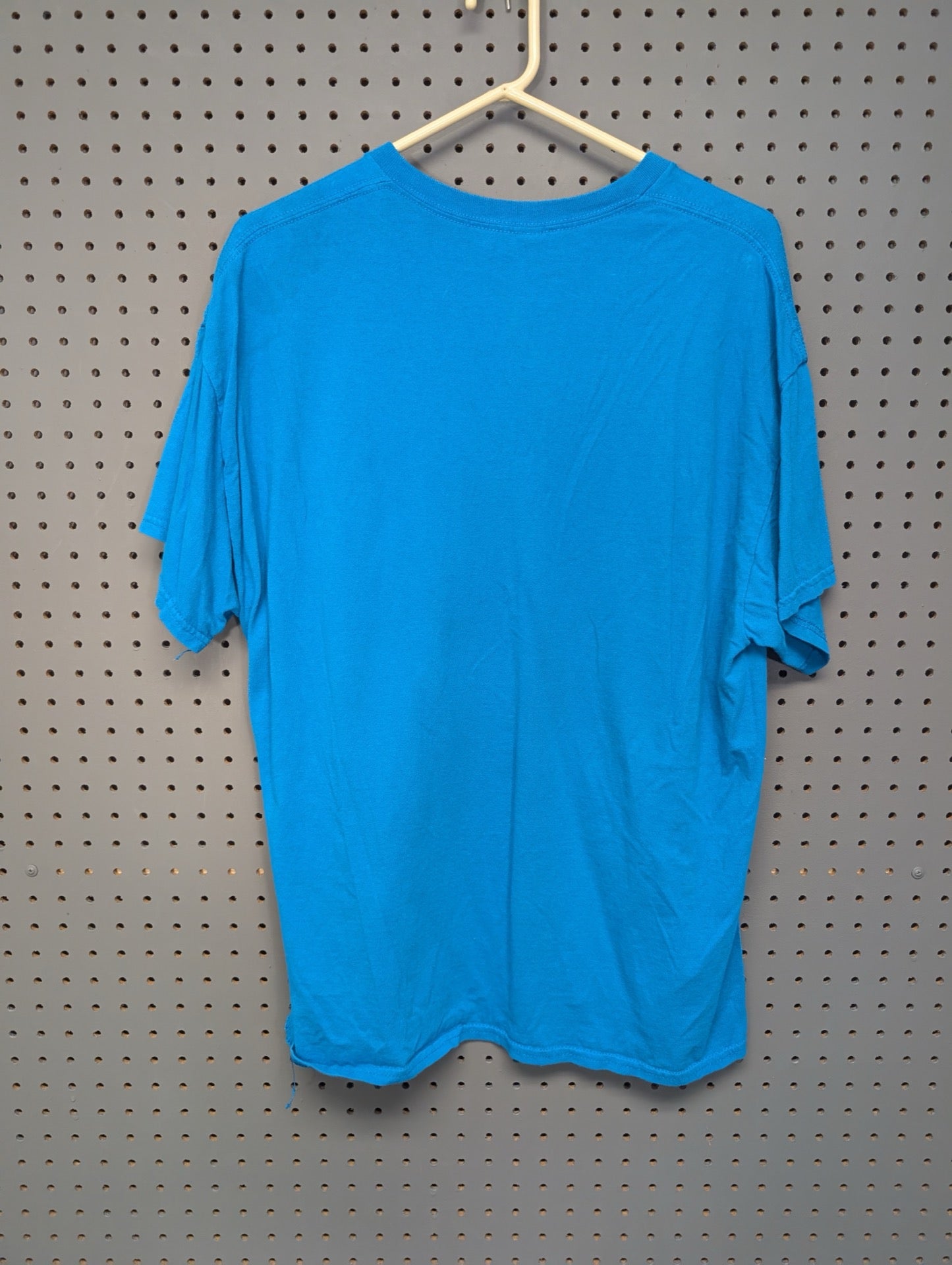 Back view of blue Grand Turk Carnival T-Shirt